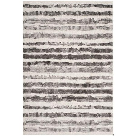 Safavieh Adirondack Small Rectangle Area RugIvory & Charcoal 3 x 5 ft. ADR126N-3